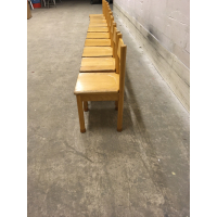 Vintage Schilte schoolstoeltje nr 44